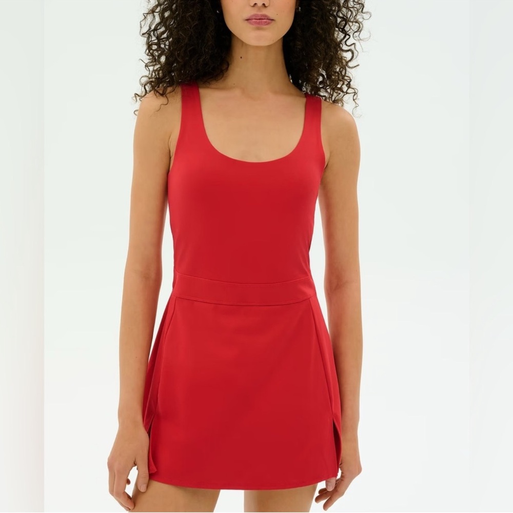 Splits59 Martina Rigor Dress Pirate Red M NWT - Picture 5 of 15